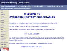 Tablet Screenshot of overlordmilitary.com